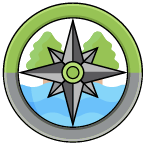 Utility Compass Icon